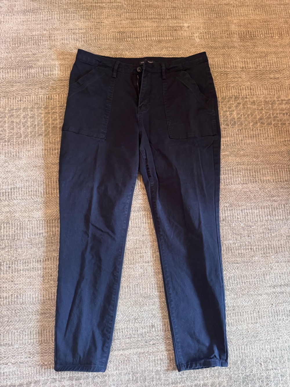 Banana Republic Women's Black Straight Leg Pants